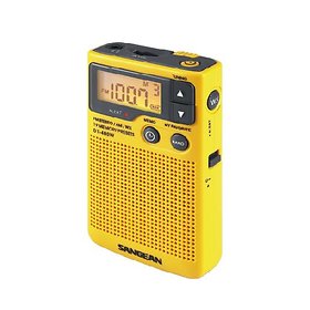 상진 미니 휴대용 라디오 오디오 Sangean DT-400W AM/FM