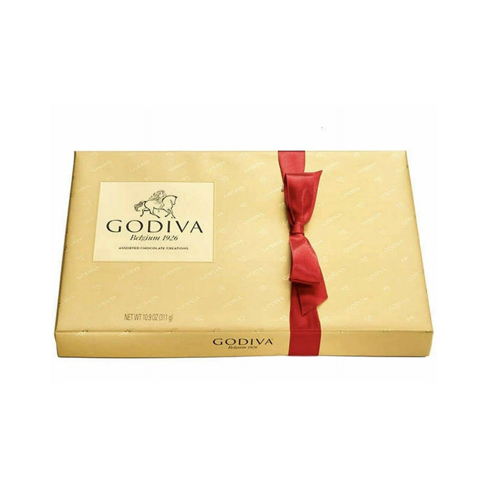 고디바 벨기에 골드마크 프리미엄 초콜릿 27개입 크리스마스 선물 세트 - 알파앤오메가